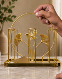 Golden Glass Stand